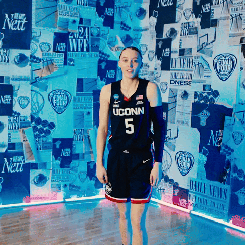 Uconn Paige Bueckers Screaming GIF