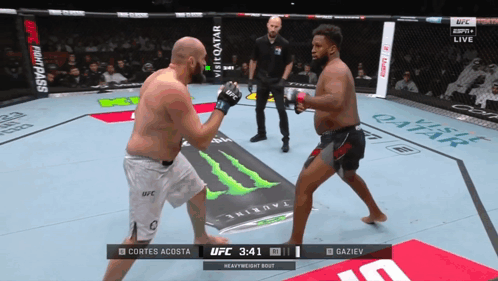 UFC Fight Cortes Acosta Vs Gazliev GIF