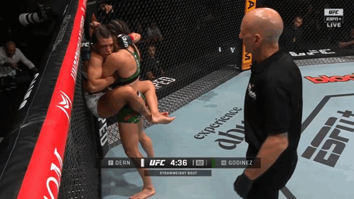 UFC Fight Dern Vs Godinez On ESPN GIF