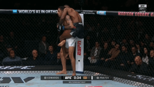 UFC Fight Edwards Vs Prates GIF