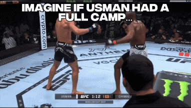 UFC Fight Imagine If Usman Had A Full Camp GIF
