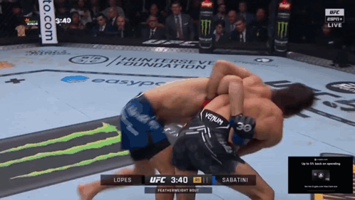 UFC Fight Lopes vs Sabatini ESPN