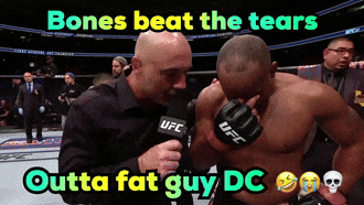 UFC Fighter Interviewed by Reporter