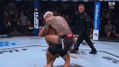 UFC Two Men Fight 19 of 38 50