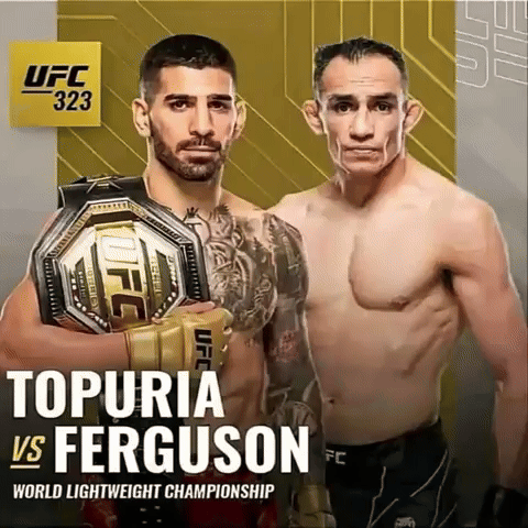 UFC World Lightweight Championship Poster
