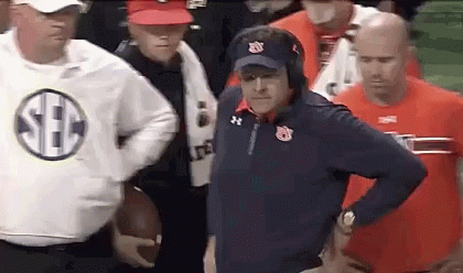 Uga Football Coach Kirby Smart Jumping GIF