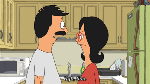 Ugh Fine Bob Belcher Bob's Burgers GIF