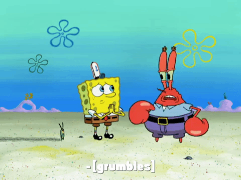 Ugh Fine Frustrated Mr Krabs GIF