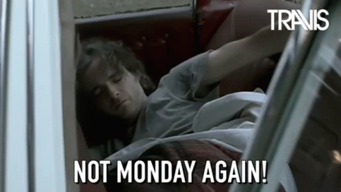 Ugh Monday Fran Healy GIF