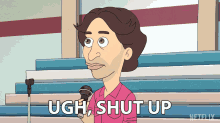 Ugh Shut Up Animation GIF