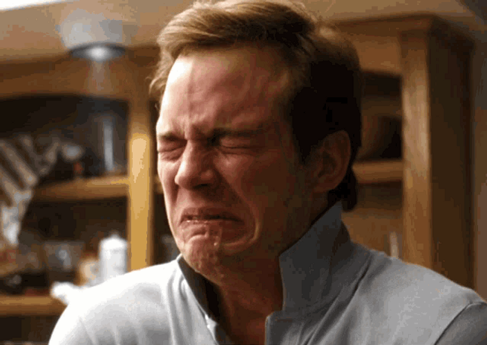 Ugly Cry Chris Pratt Saliva Spilling GIF