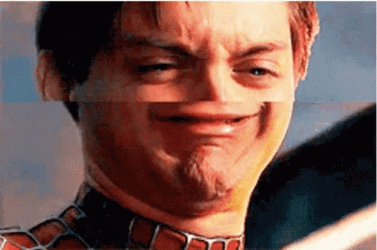 Ugly Cry Spiderman Guh Cut Off Tobey Maguire GIF