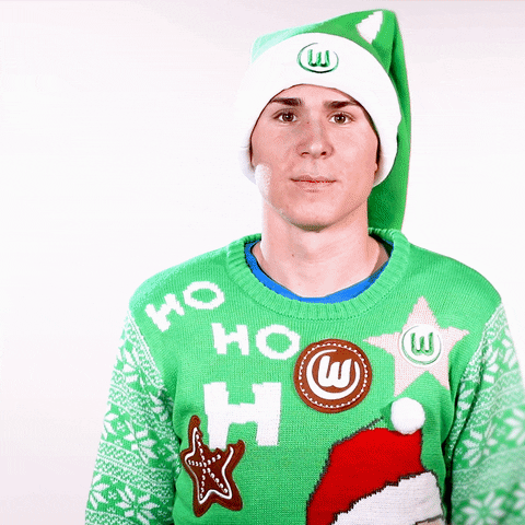 Ugly Sweater And Ugly Scarf GIF