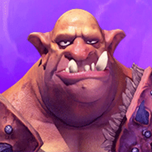 Ugly Troll Ogre Face GIF