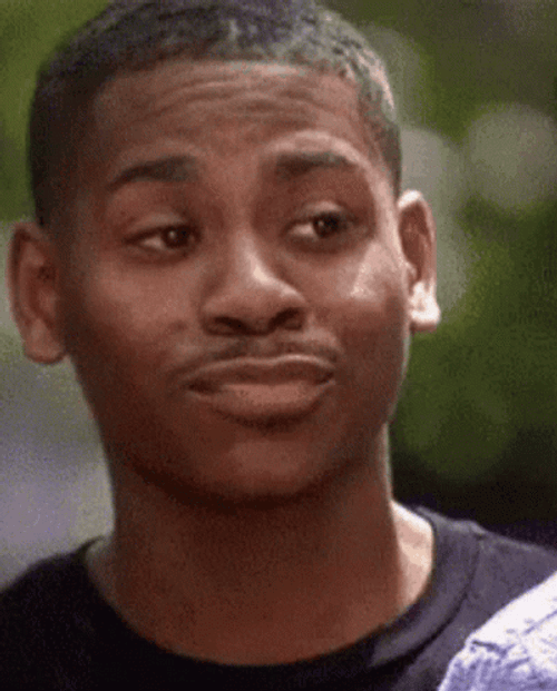 Uh Huh Black Guy Head Tilt GIF