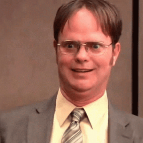 Uh Huh Dwight Schrute GIF