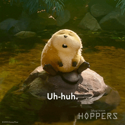 Uh-huh Hoppers Gif GIF