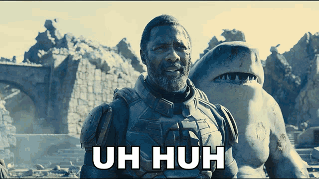 Uh Huh King Shark Gif GIF