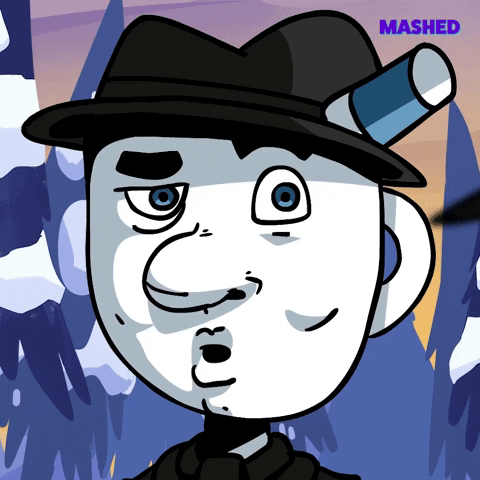 Uh What Cuphead Mugman GIF