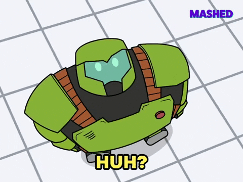 Uh What Doomguy Confused GIF