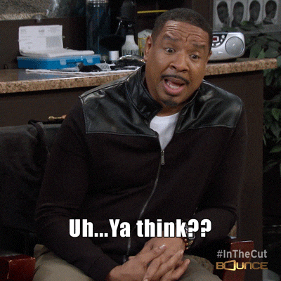 Uh Ya Think Duhhh Bounce GIF