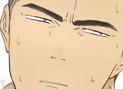 Uhh Confused Eyes Roll Sweat GIF