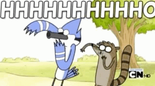 Uhh Mordecai Regular Show Cartoon GIF
