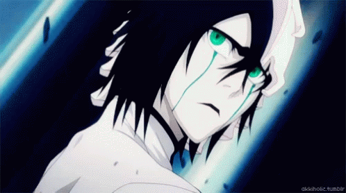 Ulquiorra Staring Blankly GIF