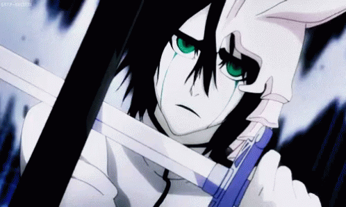 Ulquiorra Fighting With Sword GIF