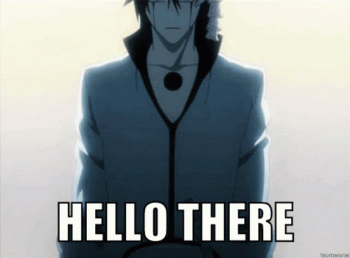Ulquiorra Hello There GIF