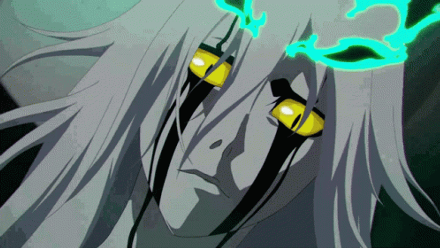 Ulquiorra Flying To The Moon GIF
