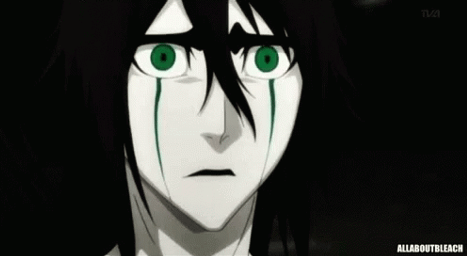 Ulquiorra Glowing Eyes GIF