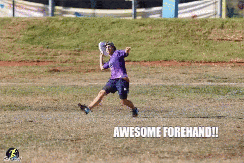 Ultimate Frisbee Awesome Forehad Meme GIF