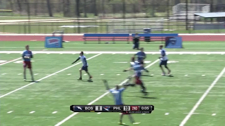 Ultimate Frisbee Dive Boston Philadelphia GIF