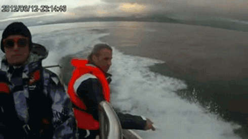 Ultimate Frisbee Fishermen GIF