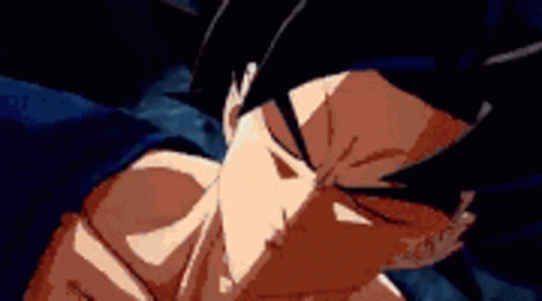 Ultra Instinct Goku Transformation GIF