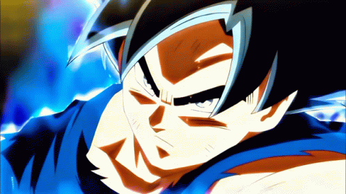 Ultra Instinct Goku Furious GIF