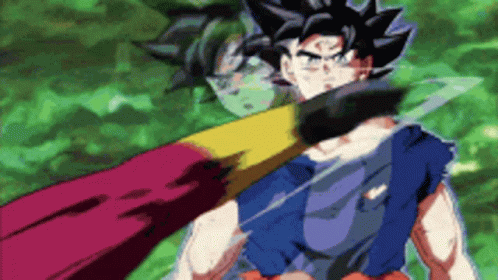 Ultra Instinct Goku Super Fast Move GIF