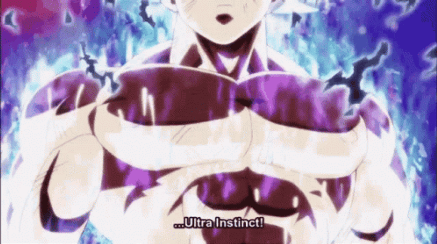 Ultra Instinct Goku GIF