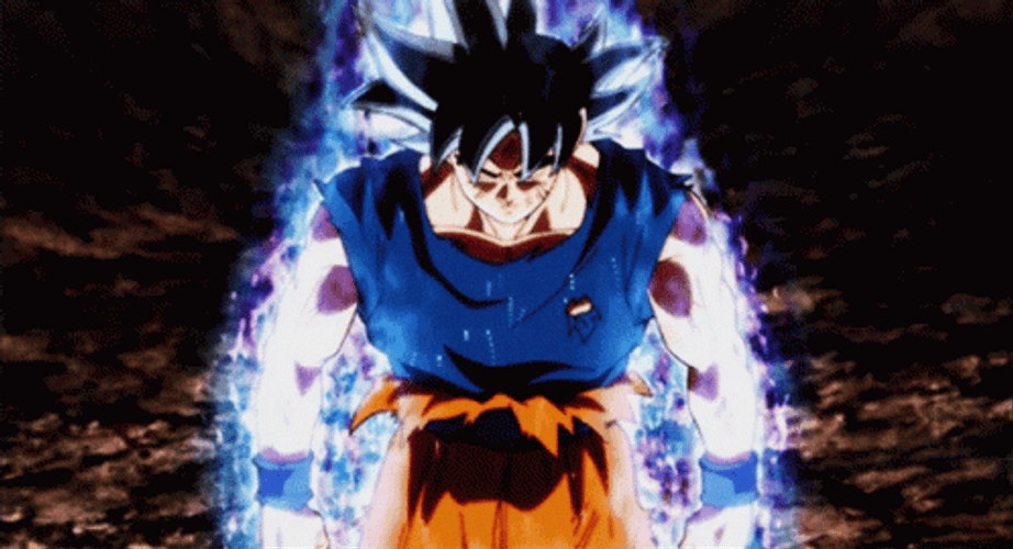 Ultra Instinct Goku Bow His Head GIF