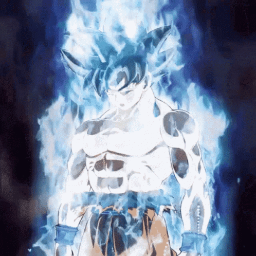 Ultra Instinct Goku Drip GIF