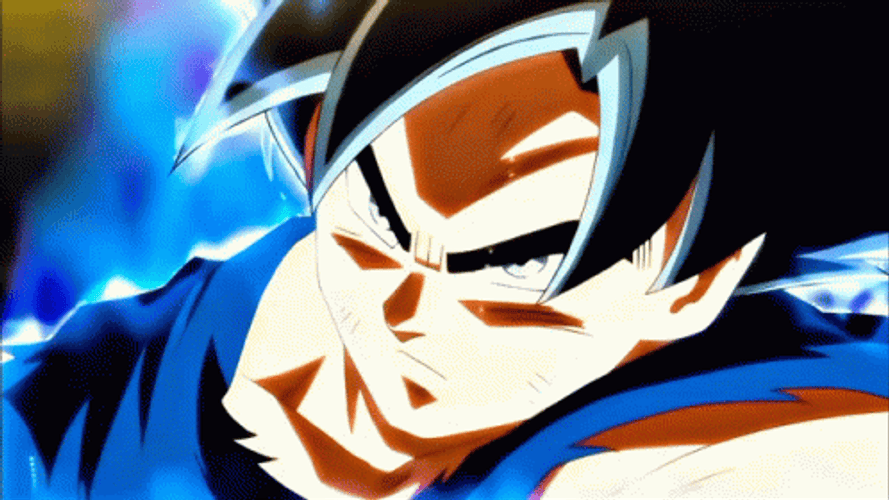 Ultra Instinct Goku Furious GIF