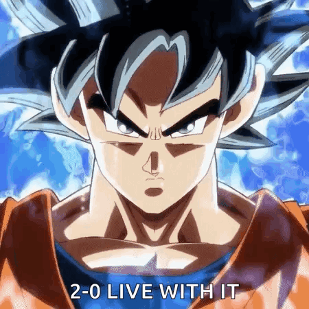 Ultra Instinct Goku Live With It GIF