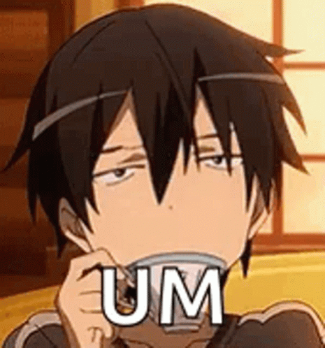 Um Kirito Reaction GIF
