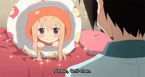 Umaru Chan Asking For Help GIF