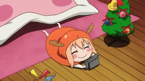 Umaru Chan Excited For Christmas GIF