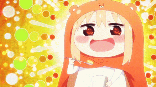 Umaru Chan Satisfied By The Food GIF