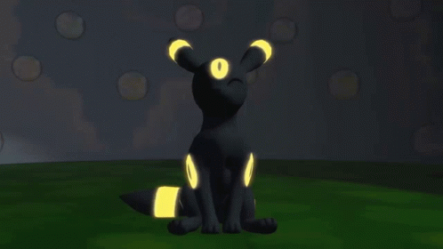 Umbreon Pokemon Dance Vibing GIF