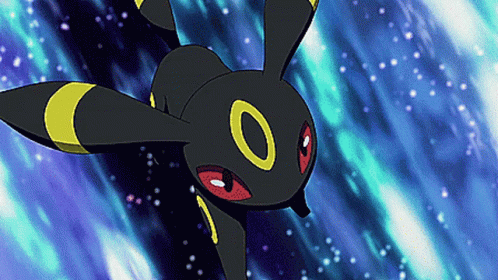 Pokemon Umbreon Shadow Ball GIF