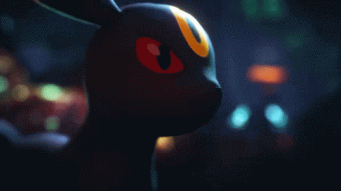Pokemon Umbreon Night Life Vibe GIF